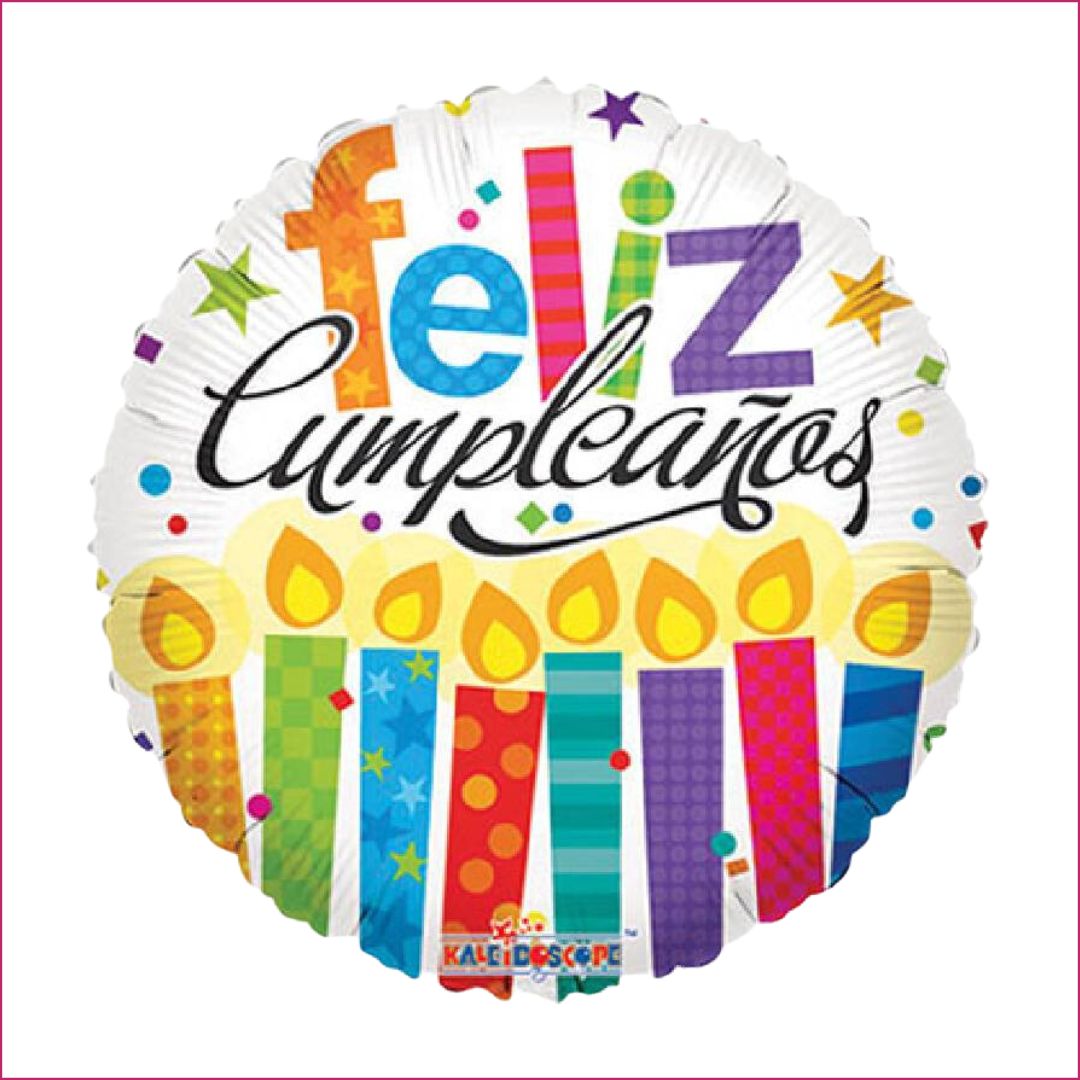 Globo Feliz Cumpleaños Velitas