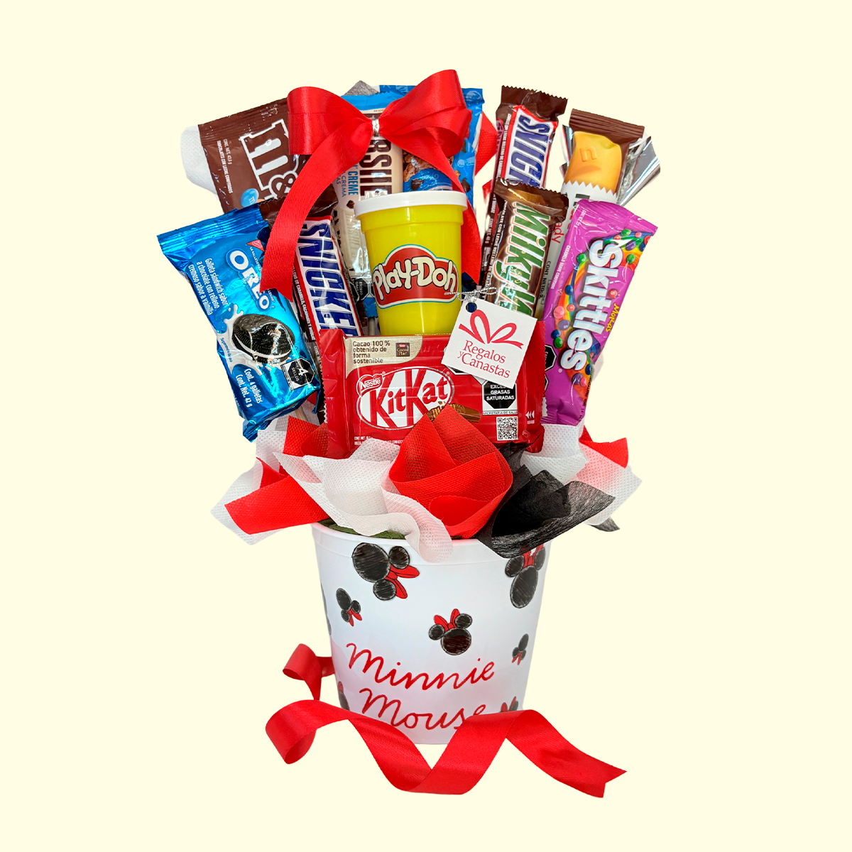 Candy Bouquet Minnie o Mickey Mouse