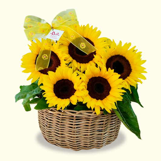 Canasta de Girasoles