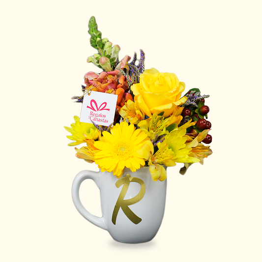 Arreglo de Flores Amarillas