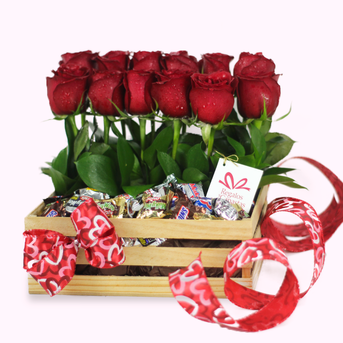 Regalo Rosas y Chocolate