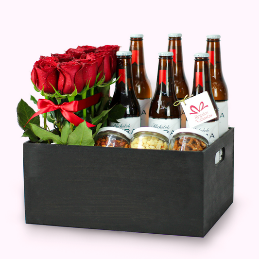 Beer & Flower Box
