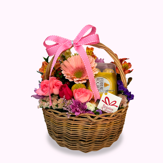 Canasta Mix Mini y Ferrero