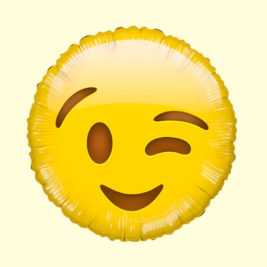 Globo Happy Face guiño