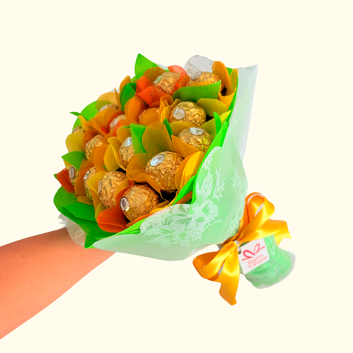 Ramo de Ferrero Rocher Primavera