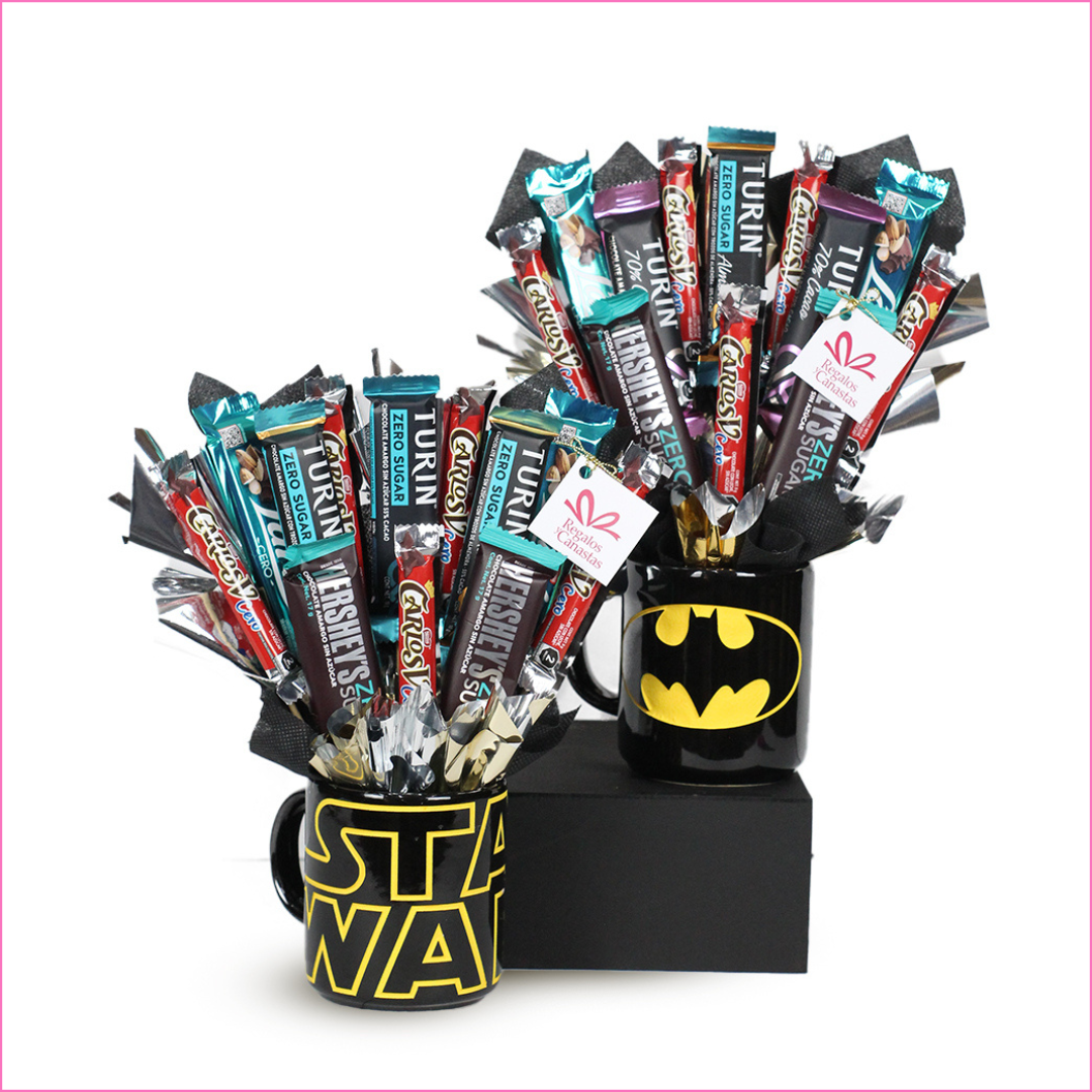 Candy Cup StarWars y Batman 0 Azúcar