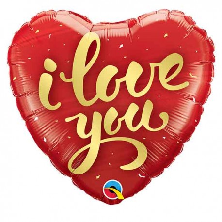 Globo Corazón I Love You