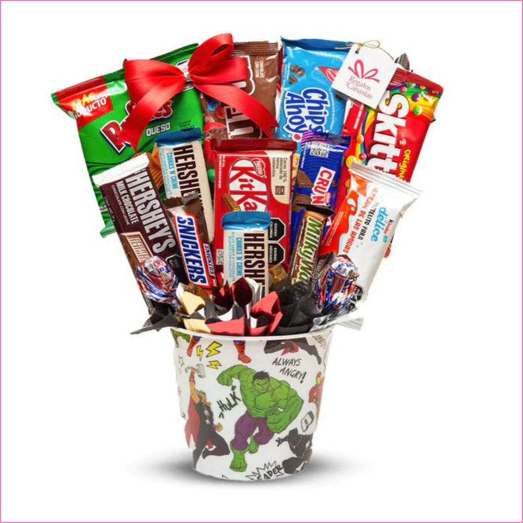 Candy Bouquet Avengers Comic