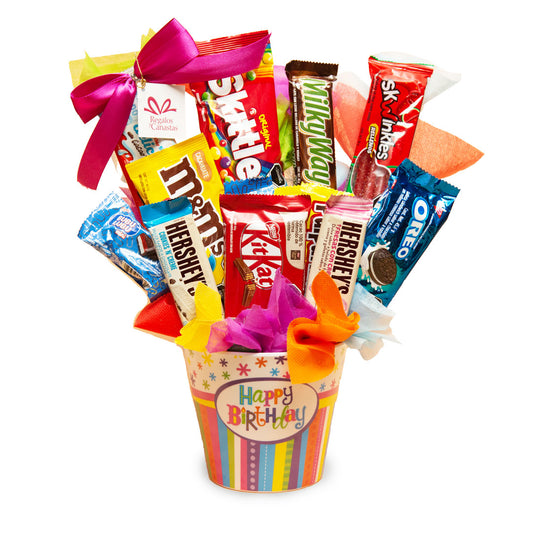 Candy Bouquet Happy Birthday Asterisk