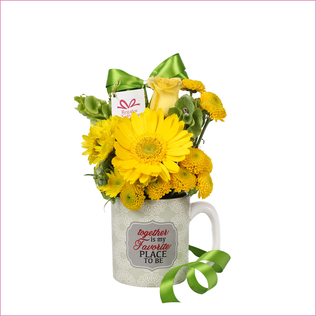 Taza Mix de Flores