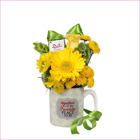 Taza Mix de Flores