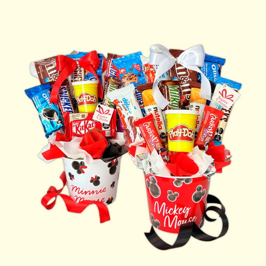 Candy Bouquet Minnie o Mickey Mouse
