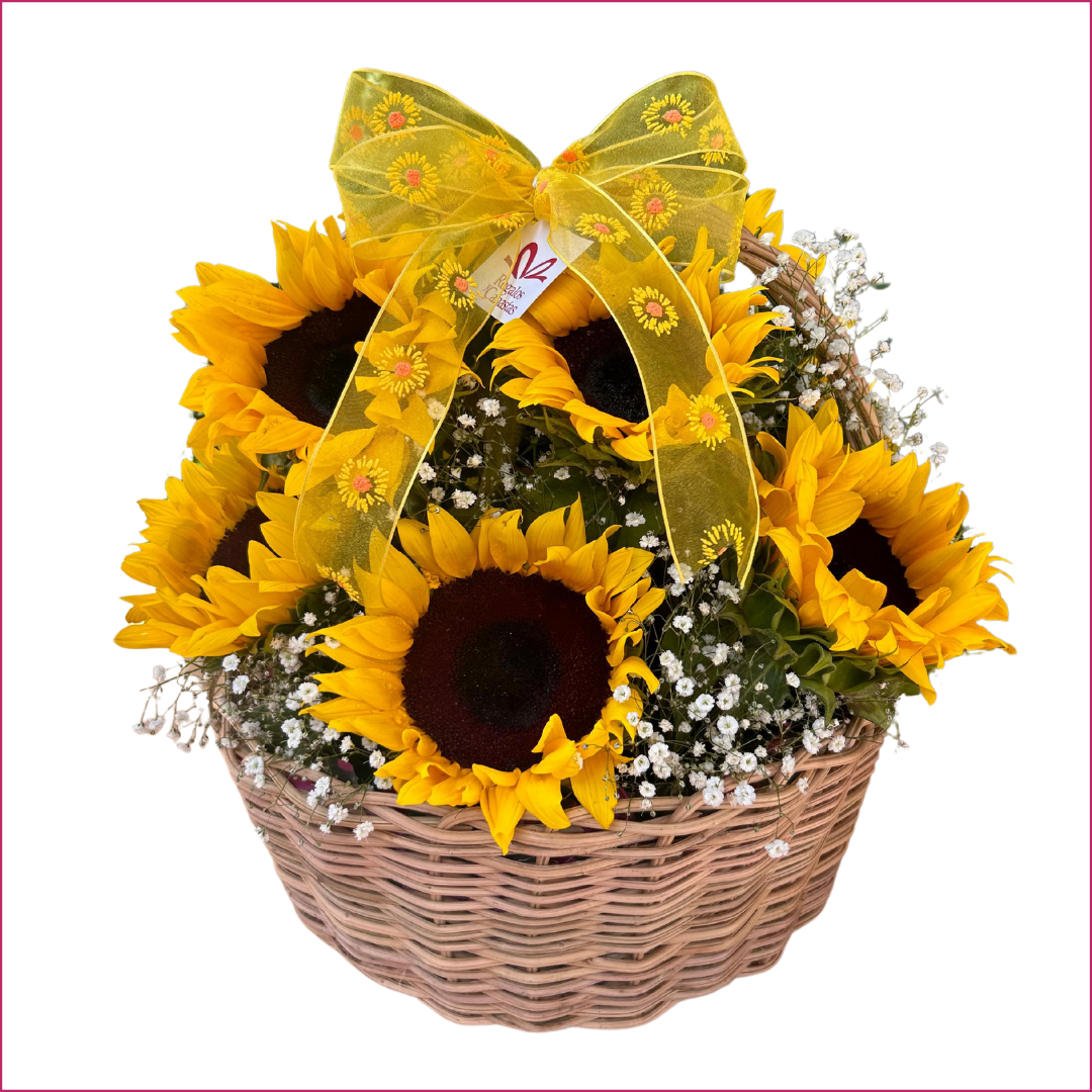 Canasta Girasoles