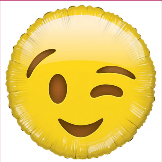 Globo Happy Face guiño