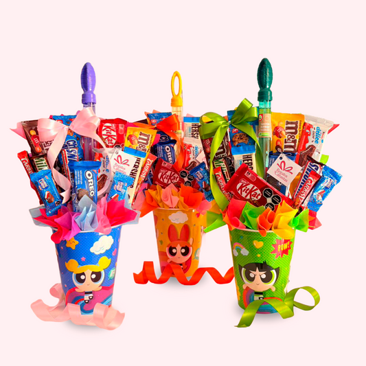 Candy Bouquet Chicas Super Poderosas