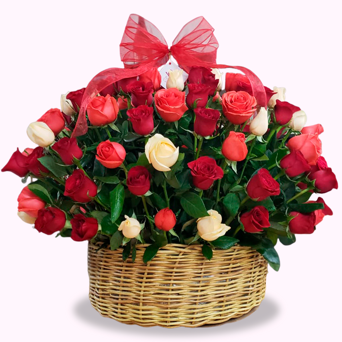 Canasta 100 Rosas