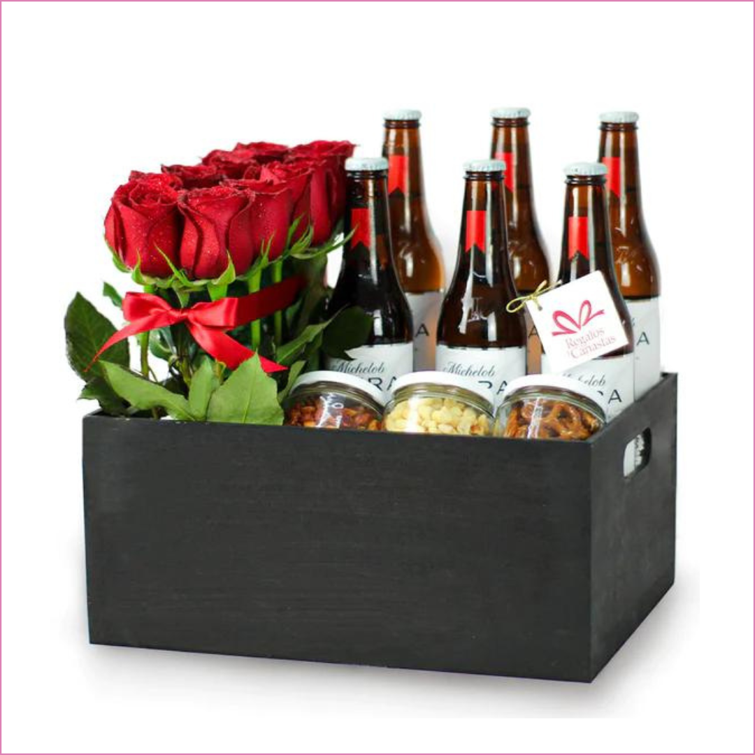 Beer & Flower Box