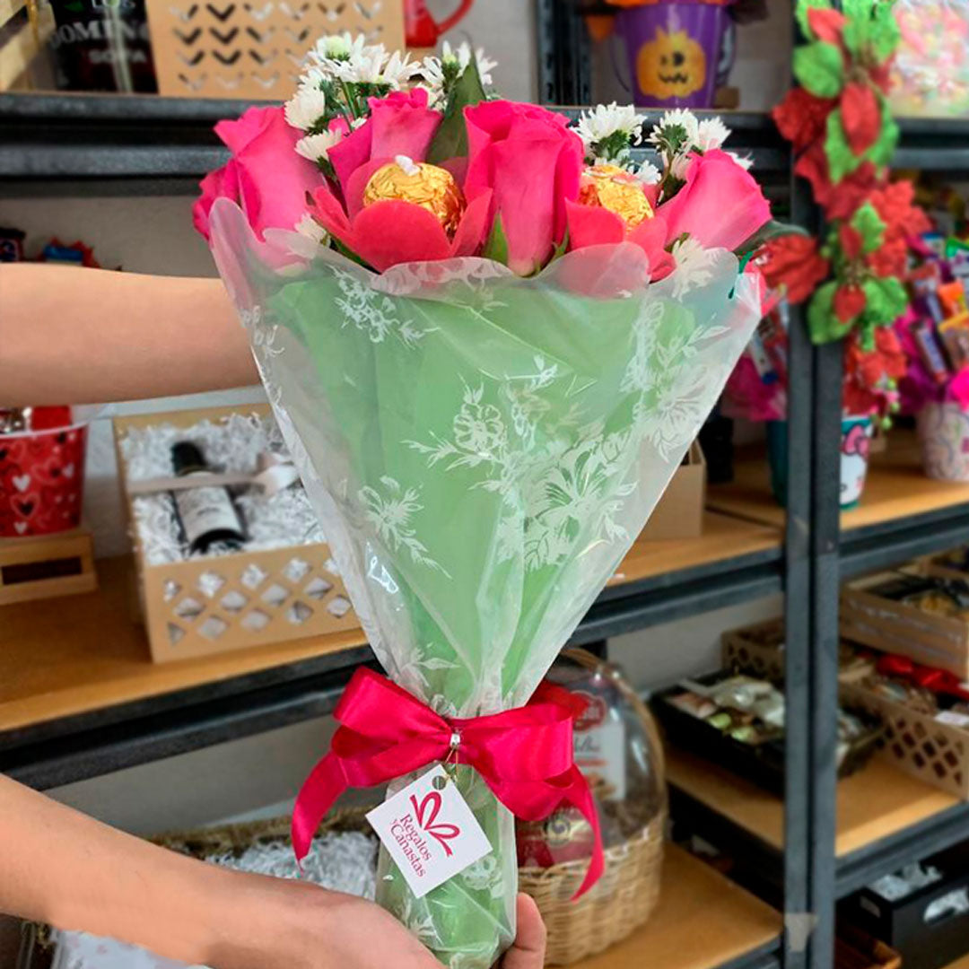 Ramo de Rosas & Ferrero