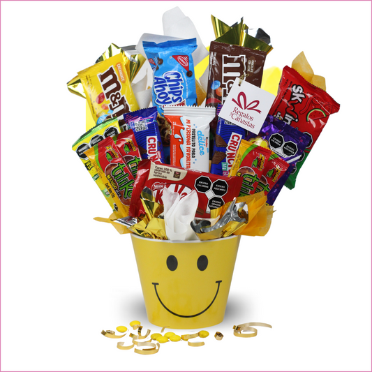 Candy Bouquet Happy Face